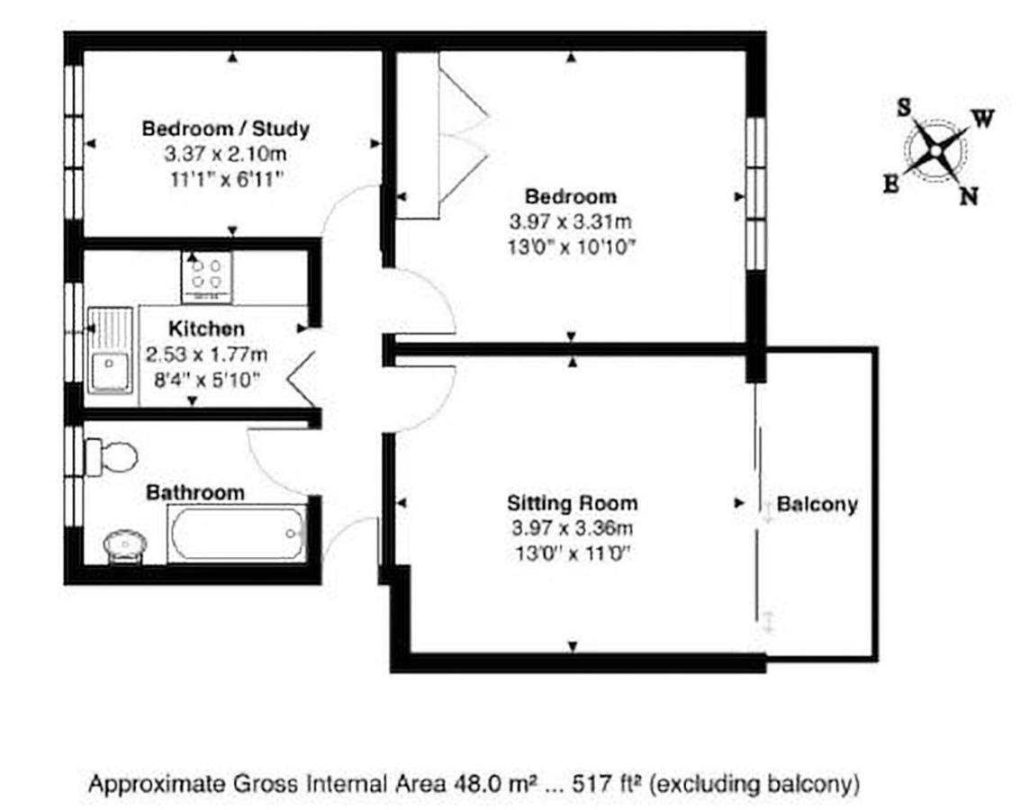 オックスフォードApple Perch 2Br Flat - Free Parkingアパートメント エクステリア 写真